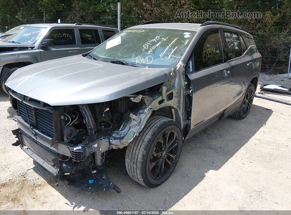 3GKALTEV5LL189998 2020 GMC TERRAIN Gray Передня ліва чверть