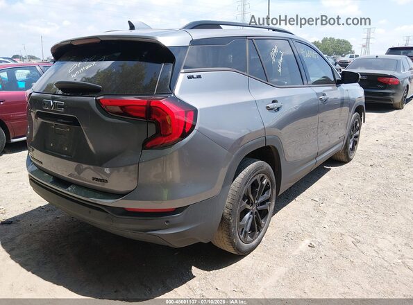 3GKALTEV5LL189998 2020 GMC TERRAIN Gray Задня права чверть