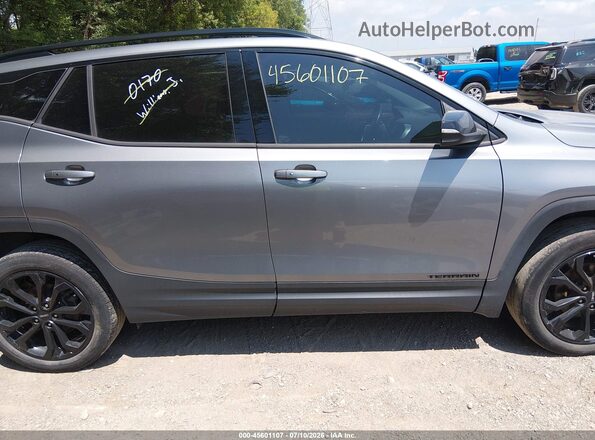 3GKALTEV5LL189998 2020 GMC TERRAIN Gray Панорамний вид салону 360°