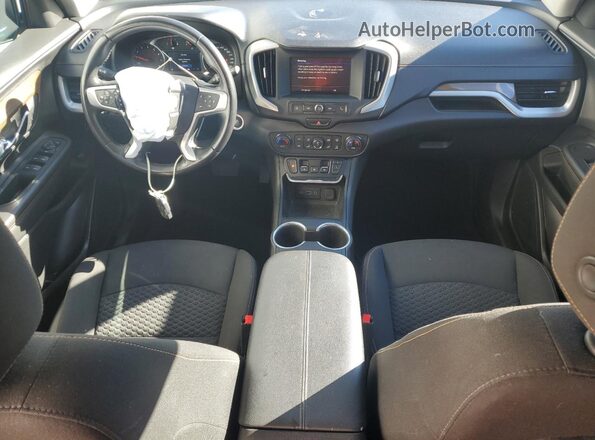 3GKALTEV5ML307940 2021 GMC TERRAIN Black Widok deski rozdzielczej