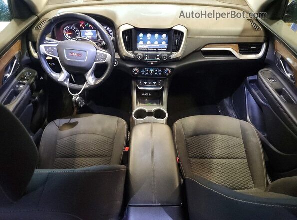 3GKALTEV5ML324513 2021 GMC TERRAIN Blue Вид панелі приладів