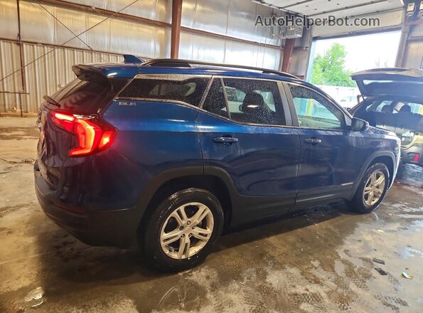 3GKALTEV5ML324513 2021 GMC TERRAIN Blue Задня права чверть