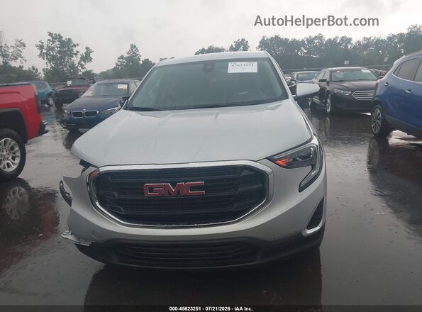 3GKALTEV5ML380919 2021 GMC TERRAIN Silver Vista interior trasera
