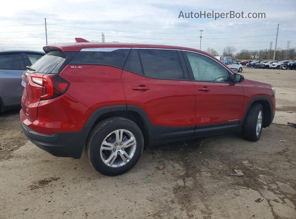 3GKALTEV5NL138522 2022 GMC TERRAIN Red Задня права чверть