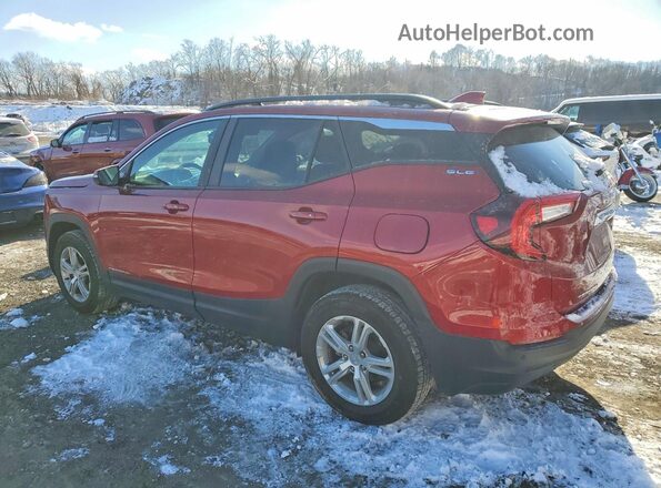3GKALTEV5NL201439 2022 GMC TERRAIN Red Rear left