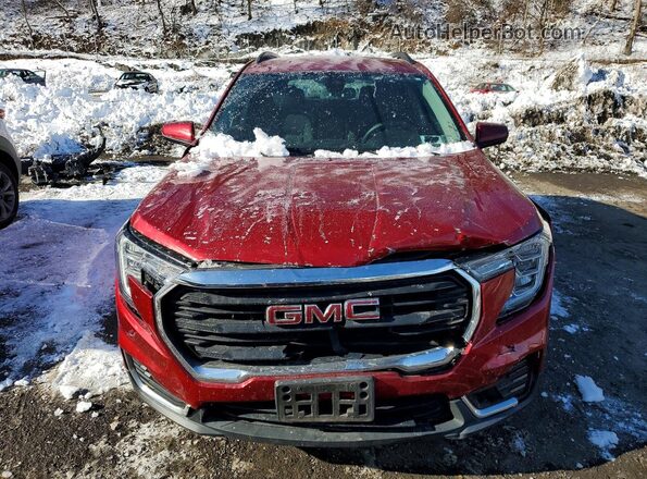 3GKALTEV5NL201439 2022 GMC TERRAIN Red Front view