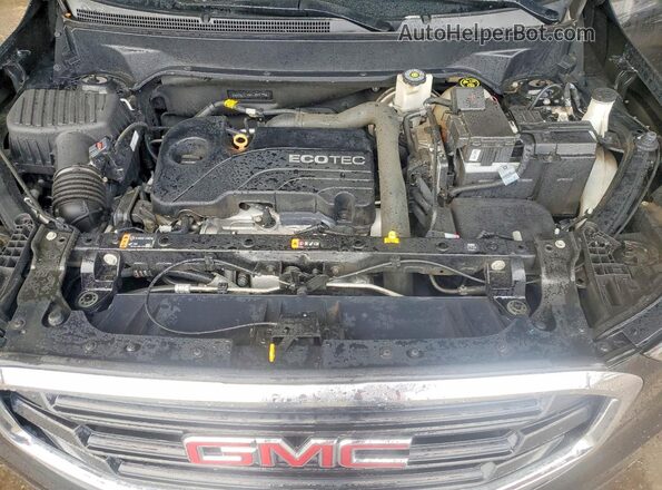 3GKALTEV6KL334819 2019 GMC TERRAIN Black Вид підкапотного простору