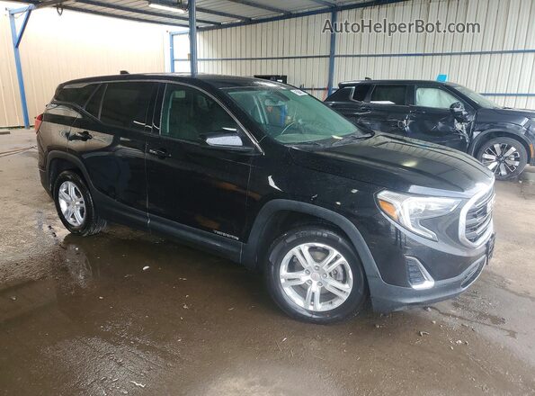 3GKALTEV6KL334819 2019 GMC TERRAIN Black Передня права чверть