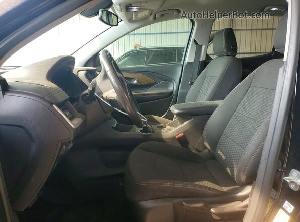 3GKALTEV6KL334819 2019 GMC TERRAIN Black Вид салону спереду