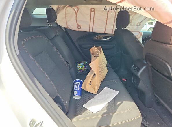 3GKALTEV6LL199763 2020 GMC TERRAIN White Rear interior view