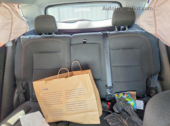 3GKALTEV6LL199763 2020 GMC TERRAIN White Rear seats view