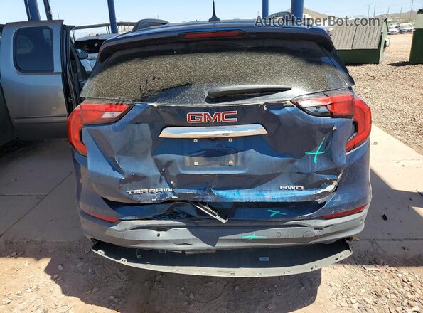 3GKALTEV6ML301645 2021 GMC TERRAIN Blue Vista trasera