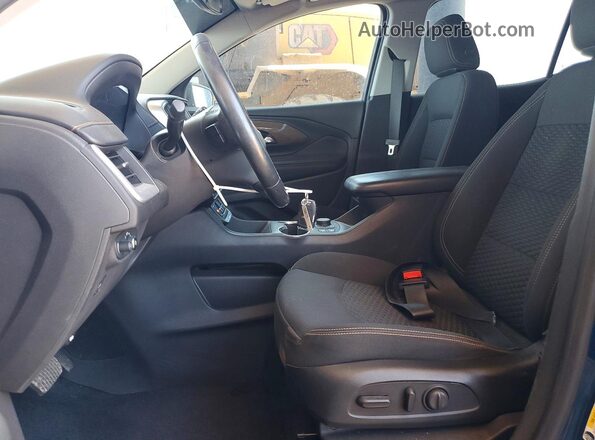 3GKALTEV6ML301645 2021 GMC TERRAIN Blue Vista interior delantera