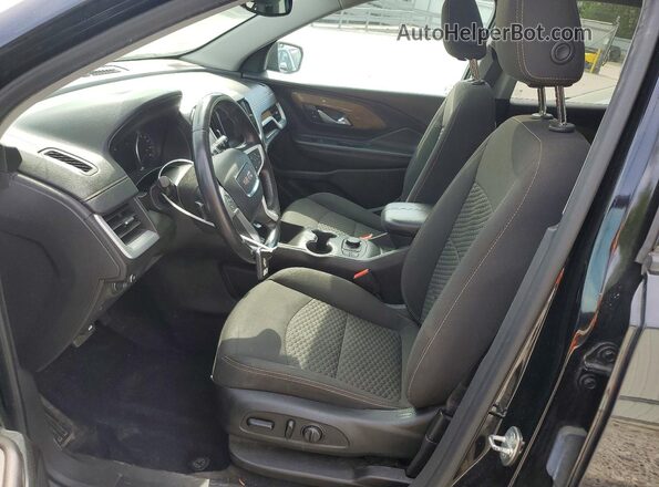 3GKALTEV6ML306148 2021 GMC TERRAIN Black წინა სალონის ხედი