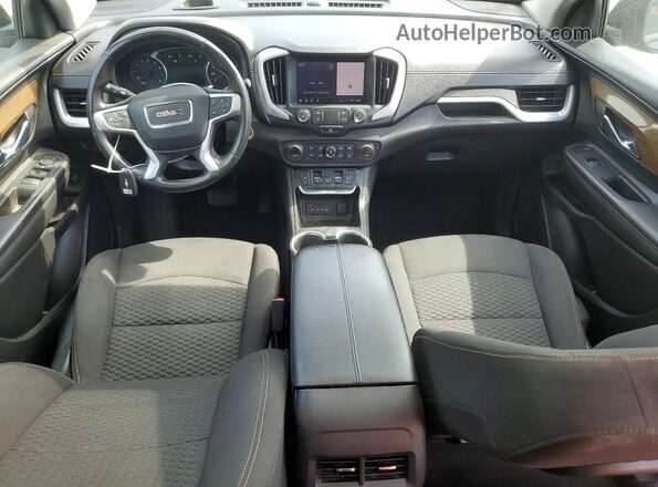 3GKALTEV6ML306148 2021 GMC TERRAIN Black წინა პანელის ხედი