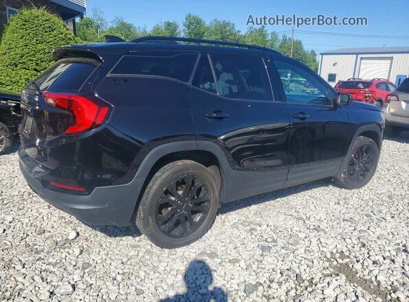 3GKALTEV6ML306148 2021 GMC TERRAIN Black უკანა მარჯვენა