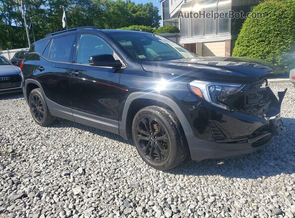 3GKALTEV6ML306148 2021 GMC TERRAIN Black წინა მარჯვენა