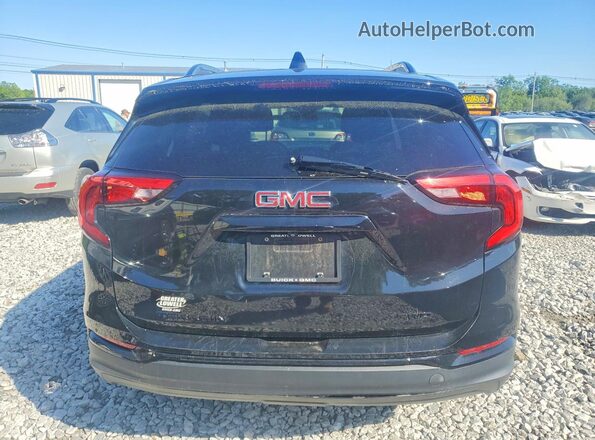 3GKALTEV6ML306148 2021 GMC TERRAIN Black უკანა ხედი