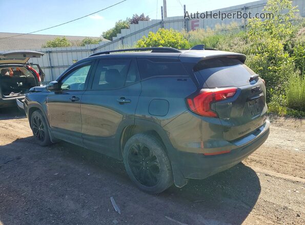 3GKALTEV7KL103007 2019 GMC TERRAIN Gray Հետևի ձախ