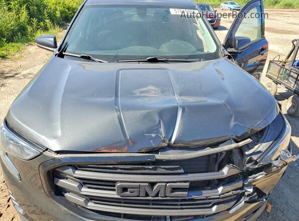 3GKALTEV7KL103007 2019 GMC TERRAIN Gray Շարժիչի բաժամունքի տեսք