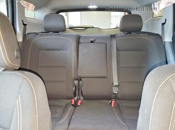 3GKALTEV7KL116792 2019 GMC TERRAIN Red Вид задніх сидінь