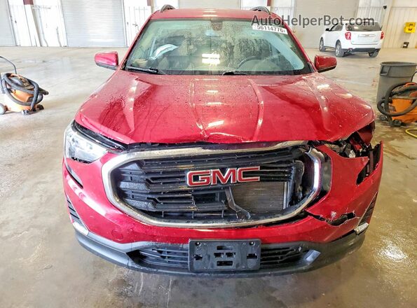 3GKALTEV7KL116792 2019 GMC TERRAIN Red Вид спереду