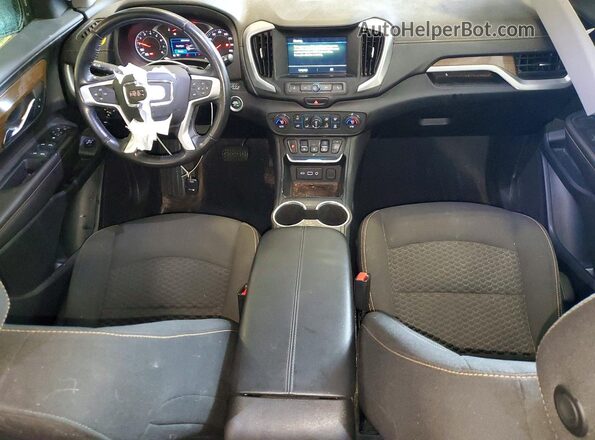 3GKALTEV7KL116792 2019 GMC TERRAIN Red Вид панелі приладів