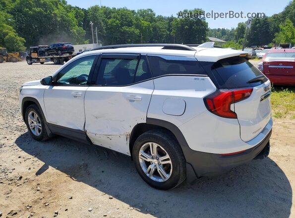 3GKALTEV7KL180217 2019 GMC TERRAIN White Հետևի ձախ