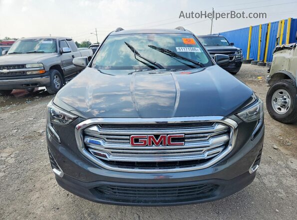 3GKALTEV7KL252243 2019 GMC TERRAIN Черный Вид спереди