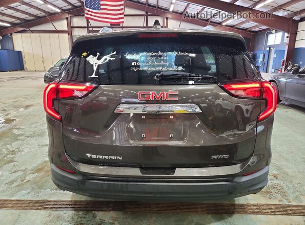 3GKALTEV7KL324090 2019 GMC TERRAIN Brown Հետևի տեսք