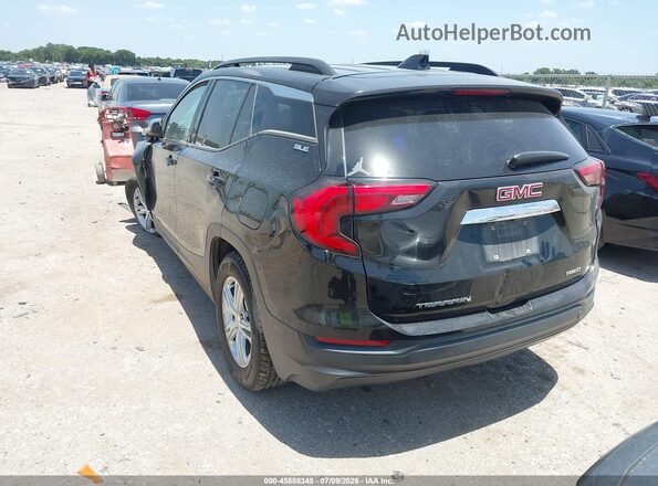 3GKALTEV7LL188075 2020 GMC TERRAIN Black Trasero izquierdo