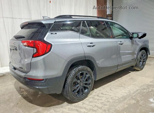3GKALTEV7ML383224 2021 GMC TERRAIN Gray უკანა მარჯვენა
