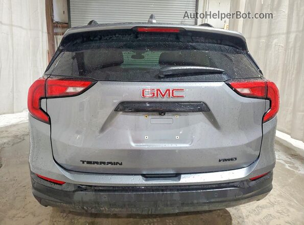 3GKALTEV7ML383224 2021 GMC TERRAIN Gray უკანა ხედი