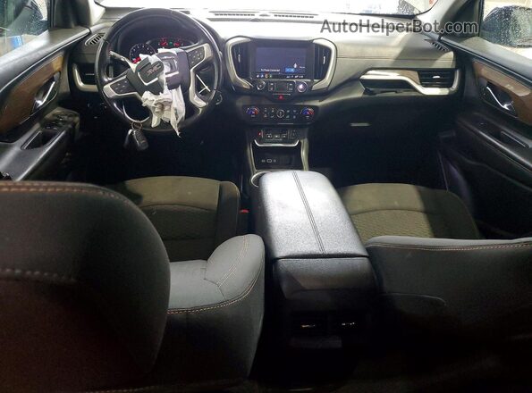 3GKALTEV7ML383224 2021 GMC TERRAIN Gray წინა პანელის ხედი