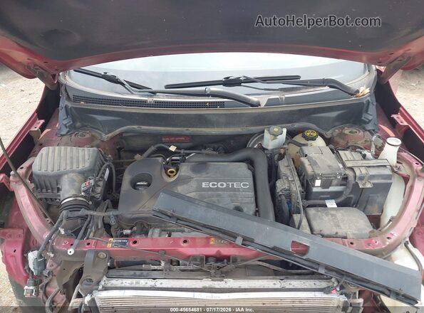 3GKALTEV8JL270104 2018 GMC TERRAIN Red უკანა ხედი