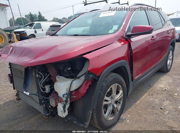 3GKALTEV8JL270104 2018 GMC TERRAIN Red წინა ხედი