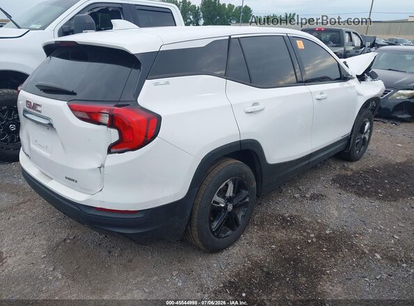 3GKALTEV8JL352592 2018 GMC TERRAIN White Tył prawy