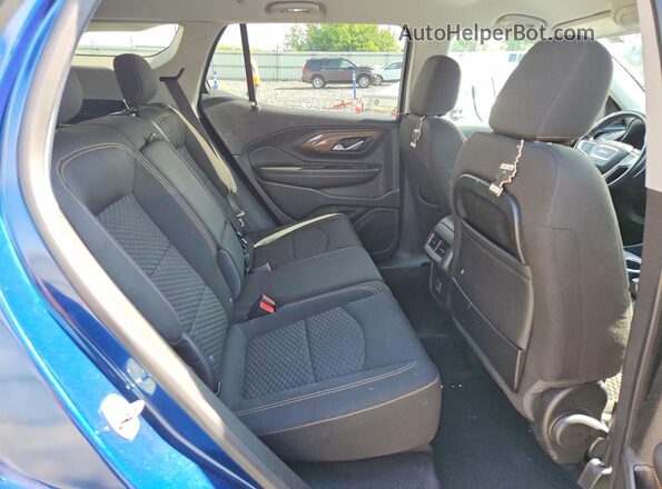 3GKALTEV8LL314413 2020 GMC TERRAIN Blue Vista de los asientos traseros