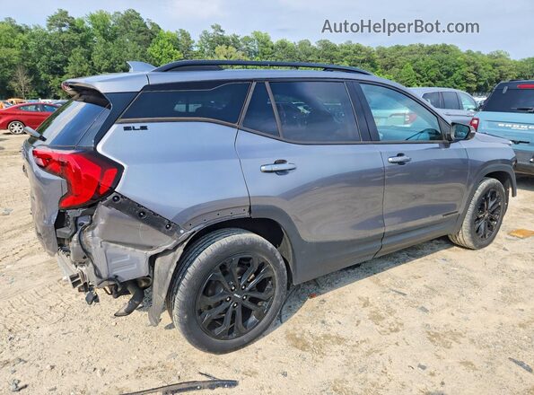 3GKALTEV8LL323743 2020 GMC TERRAIN Gray Rear right