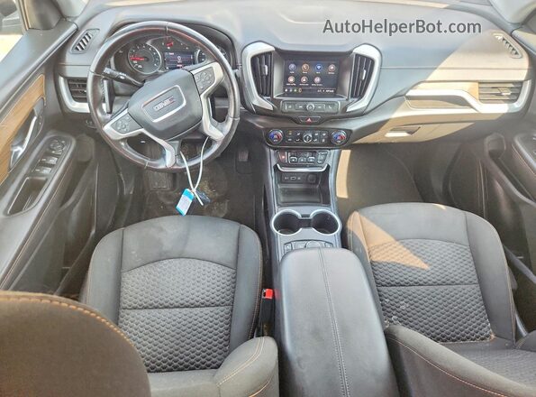 3GKALTEV8LL323743 2020 GMC TERRAIN Gray Dashboard view