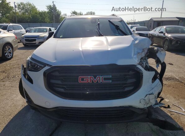 3GKALTEV8ML370126 2021 GMC TERRAIN Белый Вид спереди