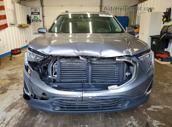 3GKALTEV8ML383815 2021 GMC TERRAIN Gray Вид спереду