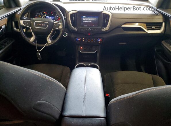 3GKALTEV8ML383815 2021 GMC TERRAIN Gray Вид панелі приладів