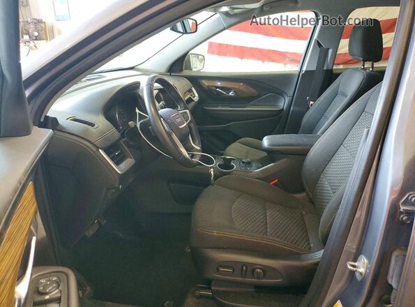 3GKALTEV8ML383815 2021 GMC TERRAIN Gray Вид салону спереду