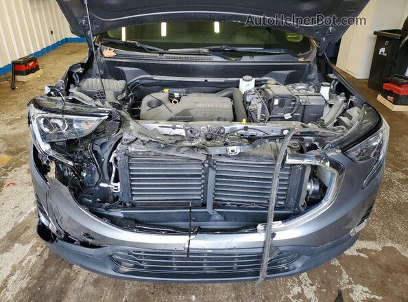 3GKALTEV8ML383815 2021 GMC TERRAIN Gray Вид підкапотного простору