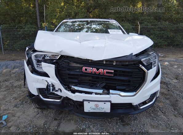 3GKALTEV8NL196916 2022 GMC TERRAIN Белый Вид спереди