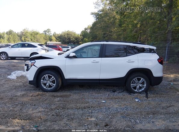 3GKALTEV8NL196916 2022 GMC TERRAIN Белый Панорамный вид салона 360°