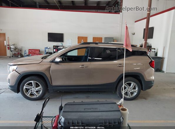 3GKALTEV9JL315213 2018 GMC TERRAIN Gold Панорамний вид салону 360°