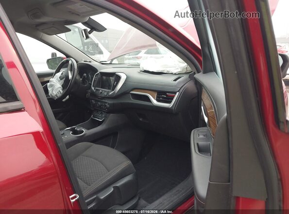 3GKALTEV9KL390429 2019 GMC TERRAIN Red Widok wnętrza z przodu