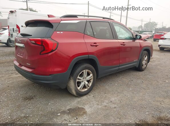 3GKALTEV9KL390429 2019 GMC TERRAIN Red Tył prawy